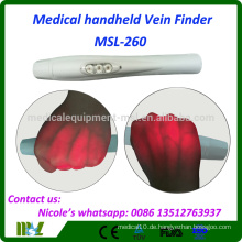 Medical Infrarot Clear Vein Finder Portable MSL-260 mit Super Power Red LED Lichtprojektion